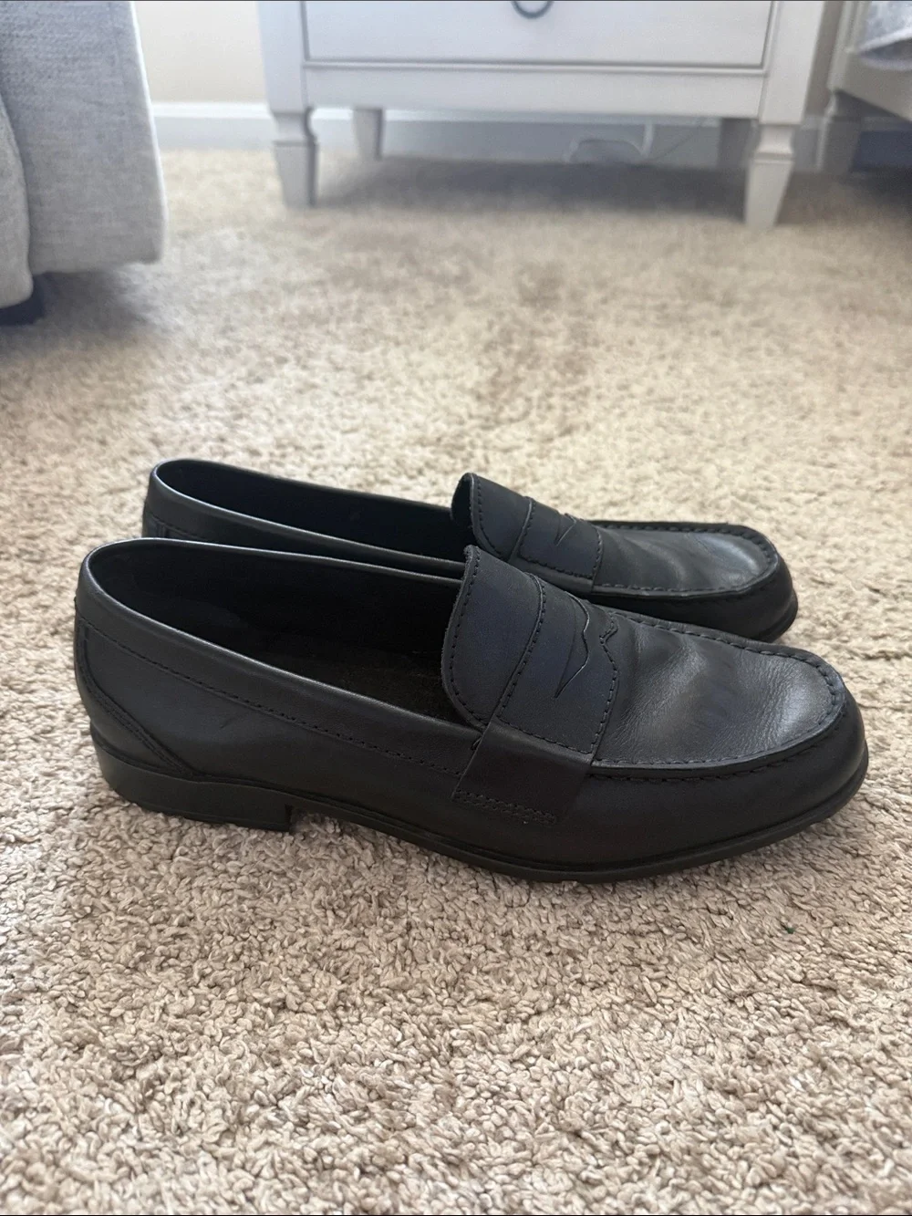 Rockport smooth black